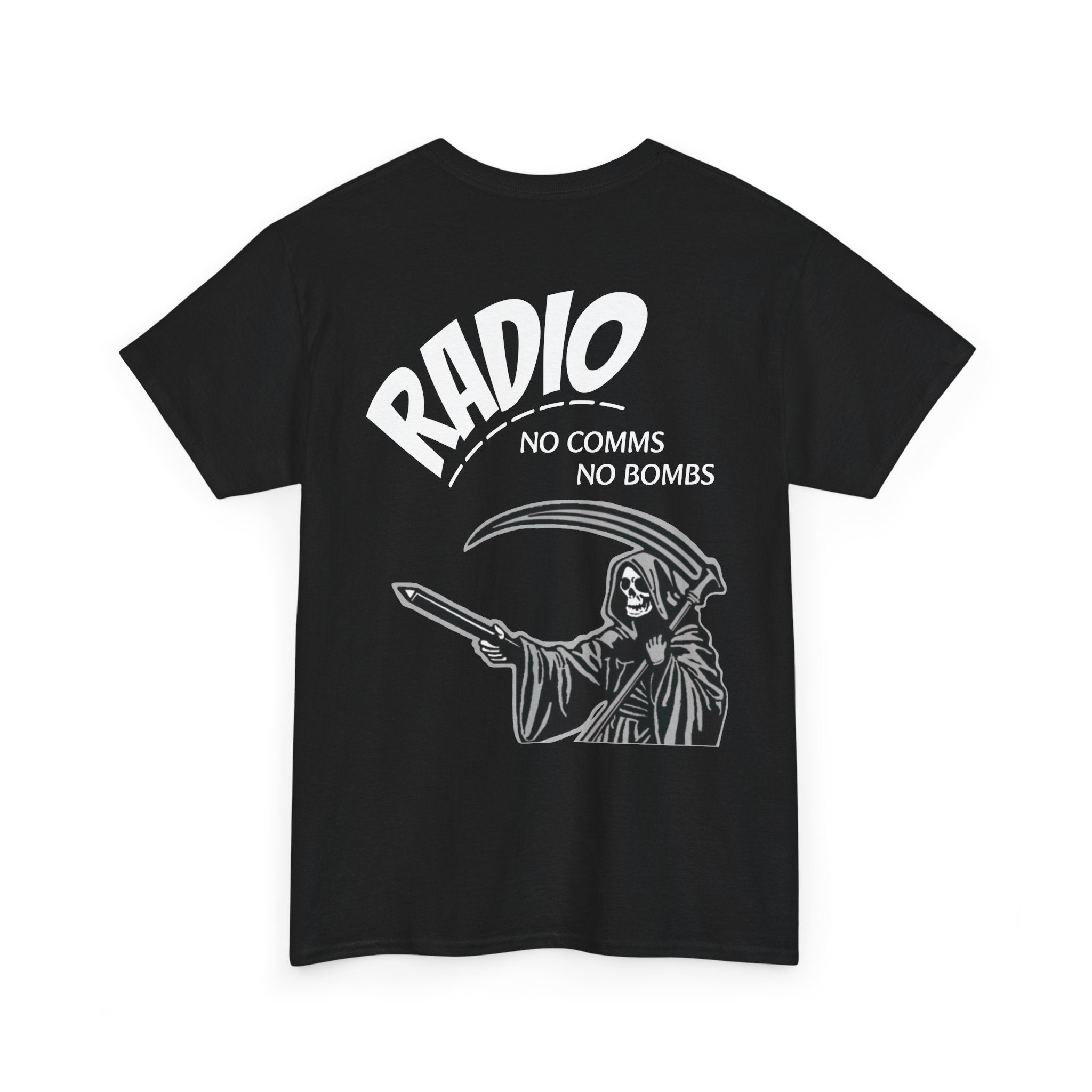 Radio "No Comms, No Bombs" : Tee