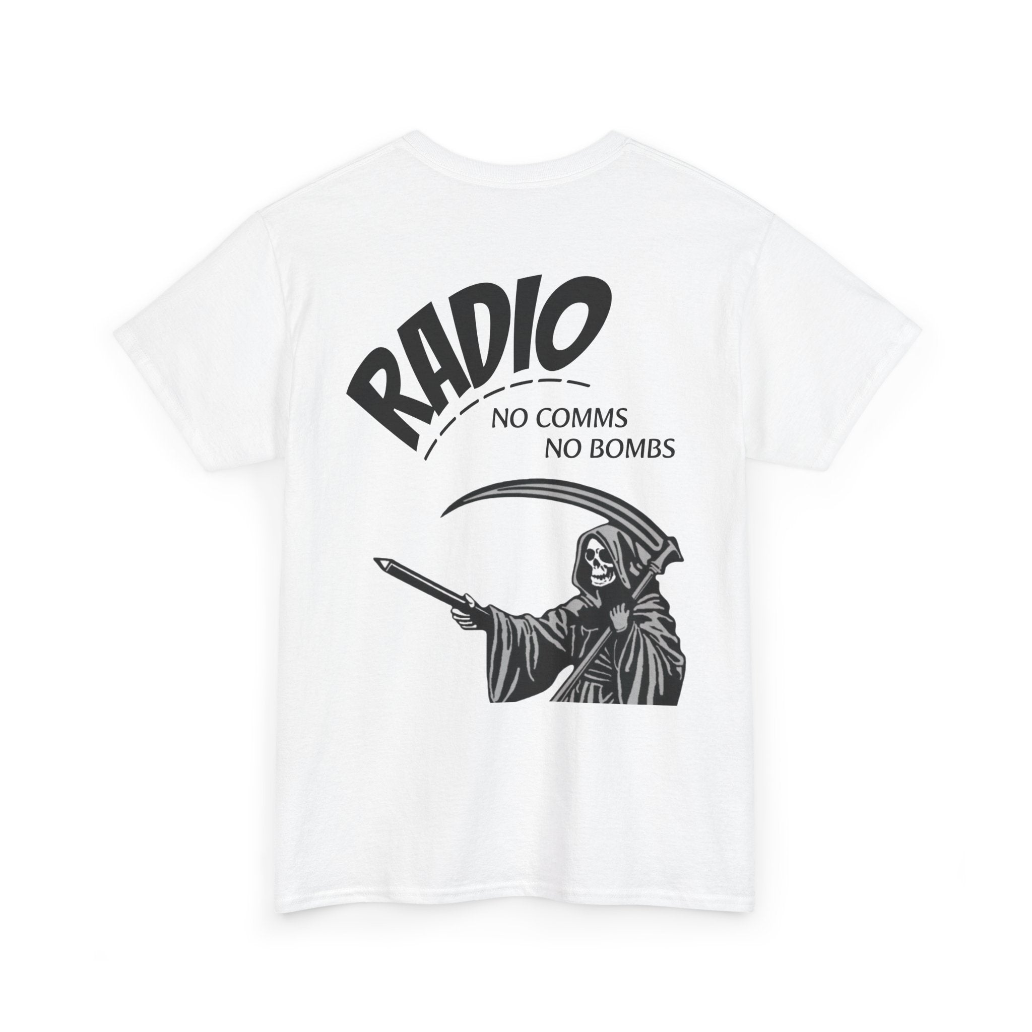 Radio "No Comms, No Bombs" : Tee
