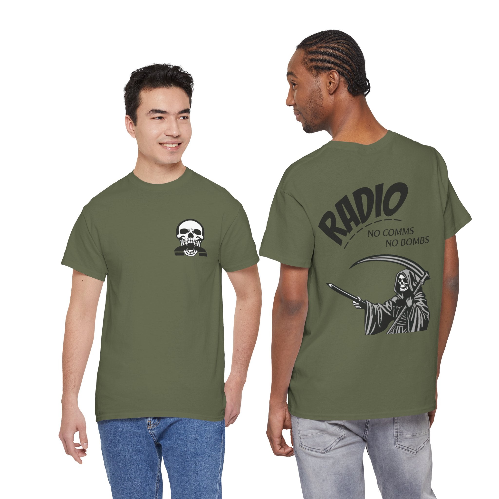 Radio "No Comms, No Bombs" : Tee